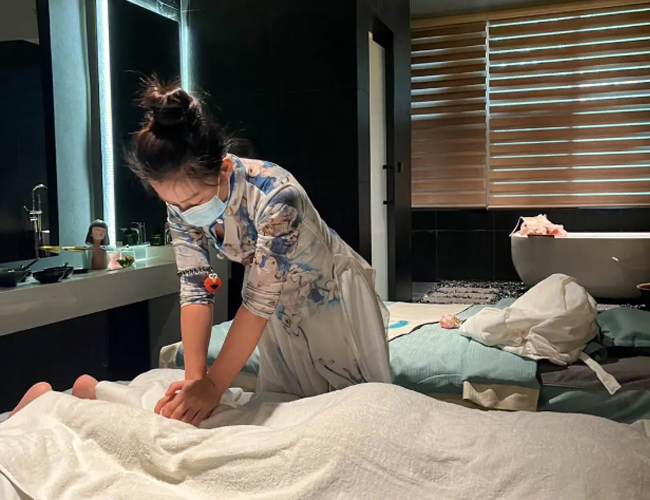 Kanimi养生的按摩一角